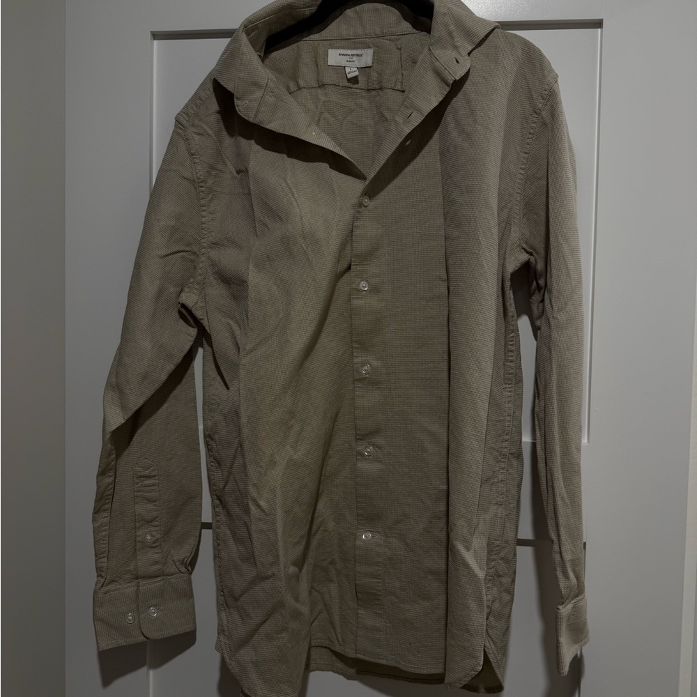 Banana Republic Men's Light Brown Shirt Jacket